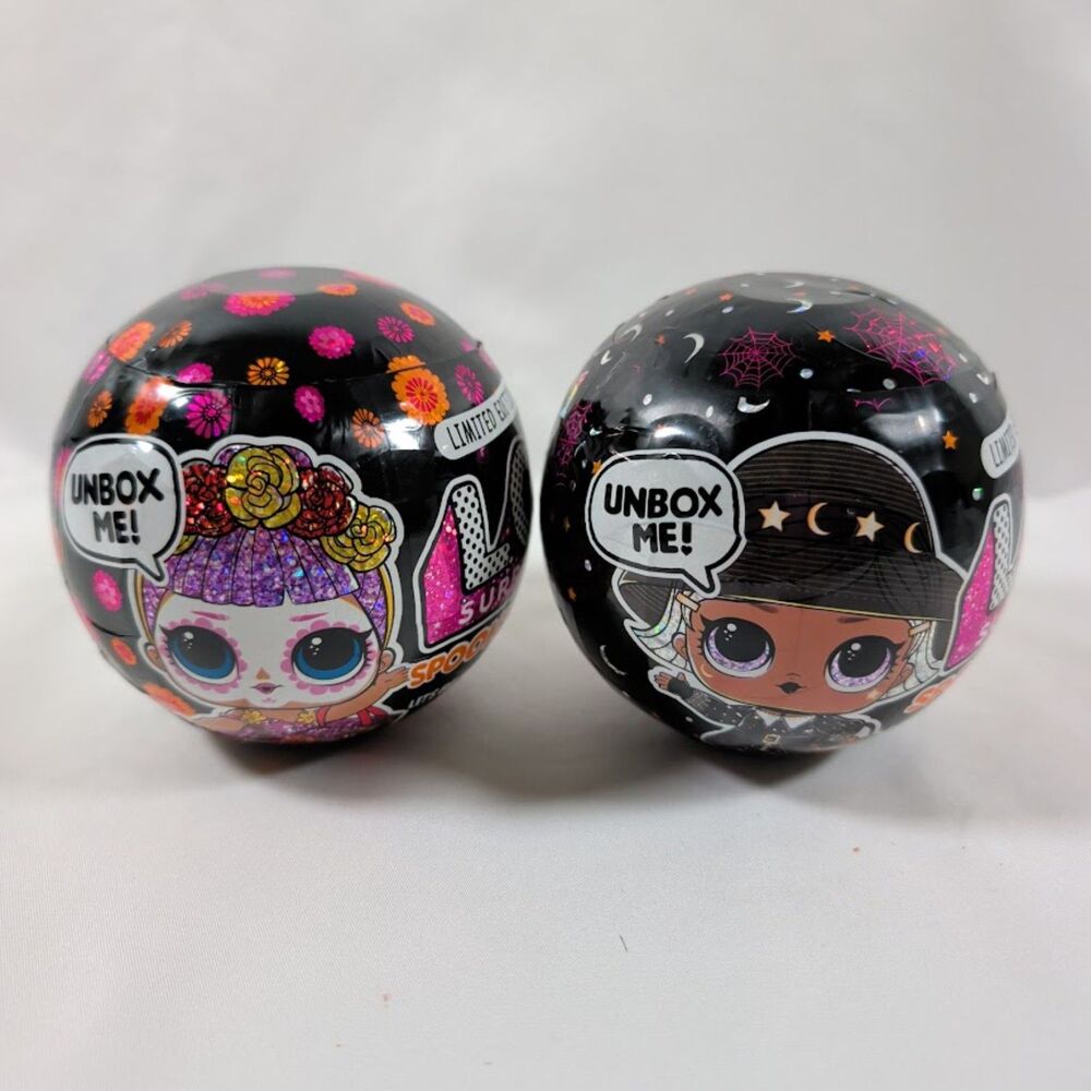 LOL Surprise Spooky Sparkle Complete Set Witchay Babay Bebe Bonita Sealed